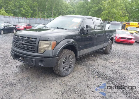 2011 Ford F-150 Platinum z USA, uszkodzony, nr VIN 1FTFW1ET0BFA54237